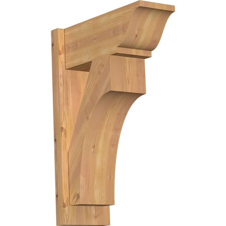 Ekena Millwork Westlake Smooth Traditional Outlooker, Western Red Cedar, 7 1/2"W x 18"D x 26"H OUT08X18X26WTL01SWR